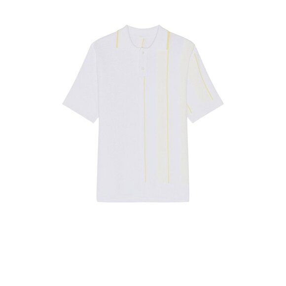 JACQUEMUS Le Polo Juego in White Large New Mens Shirt Top - Picture 3 of 16
